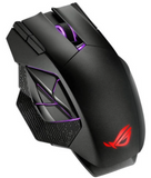 Asus Rog Spatha X Wireless Gaming Mouse, With Dual Mode Connectivity, Wired / 2.4 GHz, 12 Buttons, 19000 DPI Sensor, Exclusive Push-Fit Switch Sockets, Aura Sync RGB Lighting | 90MP0220-BMUA00