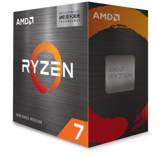AMD Ryzen 5800X3D Desktop Processor, Socket AM4, 8-Core GHz