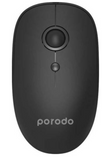 Porodo 2 in 1 Wireless Bluetooth Mouse 2.4GHz V5.0 - Black | PD-WM24BT-BK