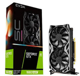 EVGA GeForce GTX 1660 Super Sc Ultra Gaming, 6GB GDDR6, Dual Fan, Graphics Card, Metal Backplate | 06G-P4-1068-KR
