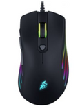 1st Player DK3.0 Wired RGB E-Sport - DK 3.0, Polling Rate: 125Hz, IPS 30, FPS 4000, Up To 6400dpi Gaming Mouse - Black | DK3.0-RGB