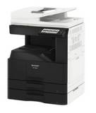 Sharp BP-30M35 A3 Black & White Photocopier, 35 B/W Pages Per Minute, Standard Paper Capacity 1100 Sheets, Print / Copy / Scan / File / Fax Functions, 2 Tray / Bypass Tray, White | BP-30M35