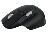 Logitech MX Master 3S Wireless Performance Mouse, With Ultra Fast Scrolling, 7 Buttons, 8000 DPI Resolution, Quiet Clicks, USB-C, Bluetooth, 10m Operating Distance, Black | 910-006559