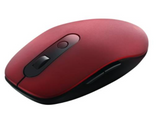 CANYON MW-9 2 In 1 Wireless Optical Mouse, With 6 Buttons, DPI 800/1000/1200/1500, 2.4GHz USB Connection, Silent Switch For Right/Left Keys, Red | CNS-CMSW09R