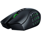 Razer Naga Pro Wireless RGB Gaming Mouse, 20000 DPI, 2.40GHz, Bluetooth, Wireless and Wired, 150 Hrs Battery Life, Optical, 650 IPS, 70 Million Clicks, Right-Handed I RZ01-03420100-R3G1