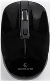 Genuine RF 2.4GHz Wireless Mouse With Newest Optical Technology, Black | GN-M7097-B