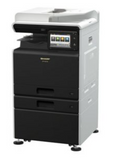 Sharp BP-30C25 A3 Color Digital Multi Function Printer, Paper Size A6 to A3W, With Including 2 Try Stand | BP-30C25