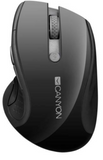 Canyon MW-01 2.4Ghz Wireless Mouse, With 6 Buttons, Optical Tracking, Blue LED, DPI 1000/1200/1600, Black Pearl Glossy | CNS-CMSW01B