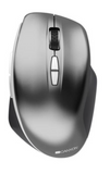 Canyon MW-21 Wireless Mouse, With 7 Buttons, 2.4 GHz USB Connection, 3 Levels of DPI 800/1200/1600, Optical Sensor With Blue LED Technology, Dark Gray | CNS-CMSW21DG