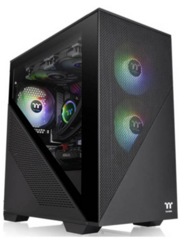 Gaming PC Powered by 12th Generation Processor - Intel Core i5 12400F, Nvidia RTX 3060 Ti 8GB, 16GB 3600Mhz RAM, 500GB SSD + 1TB HDD, 700W PSU, 240mm Liquid Cooler rgb
