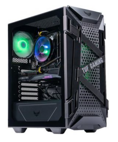 Best Gaming PC for FPS Games - AMD Ryzen 5 3600, Nvidia RTX 3060 Ti OC Edition, 16GB RAM 3200Mhz, 500GB SSD + 1TB HDD, 750W Power Supply, WIFI
