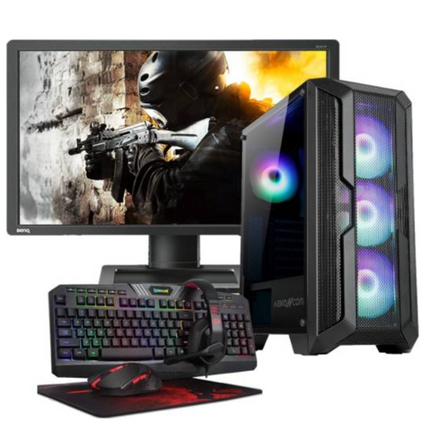 Best MID Range CUSTOM Gaming PC Bundle - Intel Core i5 10400F, RTX 2060, 16GB RAM, 512GB SSD+1TB HDD, 700W PSU - 24