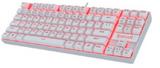 Redragon K552-2 Kumara TKL Wired Mechanical Gaming Keyboard, 87 Keys 60% Small, USB Wired, Cherry MX Blue Equivalent Switches for Windows PC Gamers, Black Red LED Backlit | K552-2 Kumara
