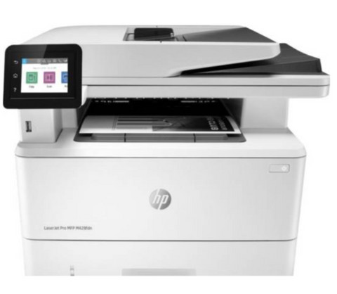 HP LaserJet Pro MFP M428fdw Monochrome Printer, Copy, Scan, Fax, Email, Apple AirPrint™; Google Cloud Print™; HP ePrint; Mopria™; USB; Wireless direct printing | W1A30A