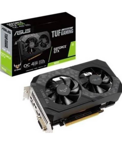 Asus TUF Gaming Geforce GTX 1650 OC Edition 4GB PCI-e 3.0 GDDR6, PCI Express 3.0, 128 bit, Graphics card, HDMI, DP, DVI | 90YV0EZ2-M0NA00