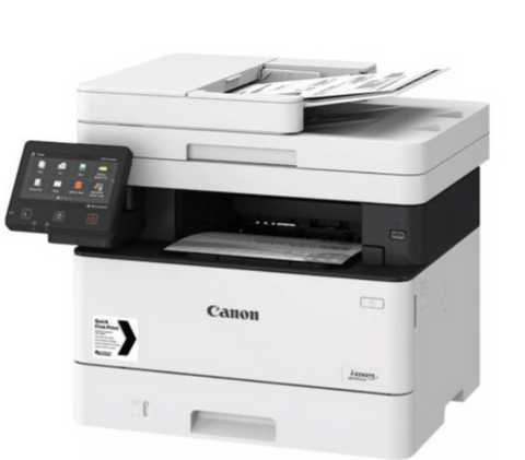 Canon I-Sensys MF445DW EU Mono Multi Function Printer, 1.8GHz Dual Core Processor, Print / Fax / Scan / Copy Functions, Up To 38ppm Print Speed, 150 Sheets Paper Output, White | 3514C007AA