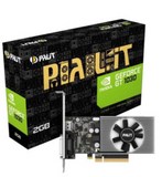 Palit GeForce GT 1030 Graphics Card, 2GB DDR4 64 Bit Memory, 384 Cuda Cores, 2100MHz Boost Clock, PCI-E 3.0 x 4 Bus, 16.8 Gb/sec Bandwidth, 4096x2160@60Hz Resolution, 4.5 Open GL | NEC103000646-1082F