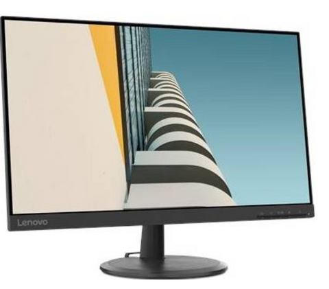 Lenovo C24-20 Monitor 23.8” FHD VA, 75 Hz, 5ms 3-Side Borderless Input Connectors VGA+HDMI - Raven Black | 62A8KAT1UK