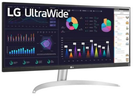 LG 29WQ600-W 29'' UltraWide FHDIPS Monitor, 5ms Response Time, Refresh Rate 100Hz, AMD FreeSync, HDR10, USB Type-C Connectivity, 21:9 Aspect Ratio, Displayport, HDMI | 29WQ600-W.AMA