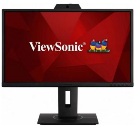 ViewSonic VG2440V 24” IPS Full HD Video Conferencing Monitor, 60Hz Refresh Rate, 1920x1080 Resolution, 16:9 Aspect Ratio, 5ms Response Time, LED, sRGB, HDMI, Displayport, USB 3.2, Black | VG2440V