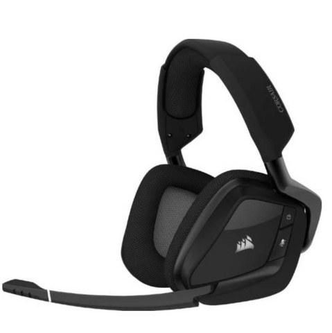 Corsair Void RGB Elite Wireless Premium Gaming Headset with 7.1 Surround Sound - Carbon | CA-9011201-NA / CA-9011201-EU