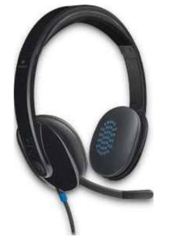 Logitech H540 USB Headset with Noise-Cancelling Mic