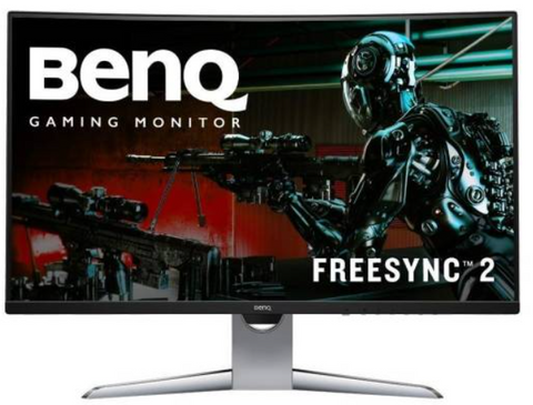 BenQ EX3203R Curved Gaming HDR Console Monitor 32 inch WQHD, Resolution 2560x1440, 144Hz Refresh Rate, FreeSync 2, DisplayHDR 400, 4ms Response time | EX3203R