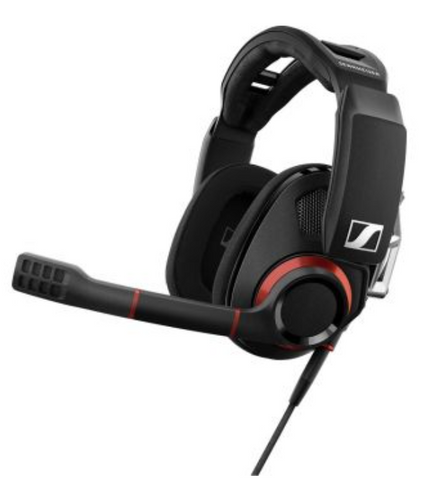 Epos Sennheiser GSP 500 Wired Gaming Headset, Superior Fit and Comfort, 2-axis Metal Hinge, Intuitive Volume Control, Black | N21325359A