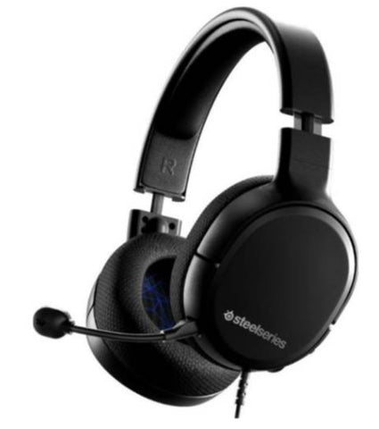 SteelSeries Arctis 1 Wired Gaming Headset, Detachable Clearcast Microphone, Lightweight Steel, Reinforced Headband for PC, PS4, | 61428