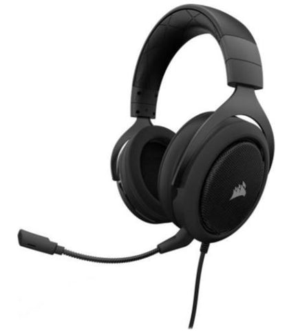 Corsair HS50 STEREO Stereo Gaming Headset - Black/Green | CA-9011171-NA