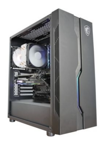 Best for Fortnite CUSTOM Gaming PC Powered By Intel 10th Gen Processor ( i5 10400F 10th Gen, RTX 2060 GPU, 500gd SSD + 1TB HDD, 16gb RAM 3200hz RGB, 650w Power Supply)