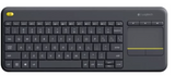 Logitech K400 Plus TV Wireless Touch Keyboard Touchpad Keyboard for Internet-Connected TVs | 920-007153