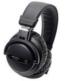 Audio-Technica ATH-PRO5XBK Professional Over-Ear Closed-Back Dynamic DJ Monitor Headphones, 40 mm drivers, Detachable locking cables, Comfortable, durable earpads, Lightweight, sturdy construction Bl