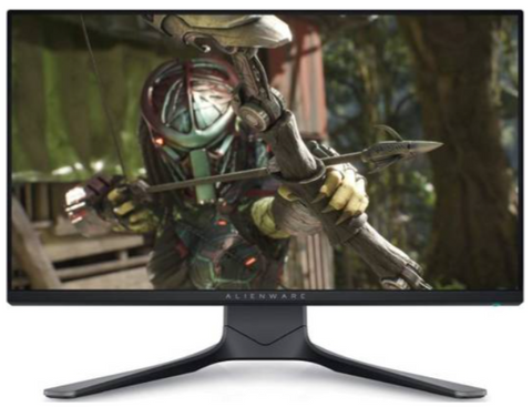 Dell Alienware AW2521HF 25-inch 240Hz 1ms IPS Monitor, FHD IPS LED Backlit 1920 x 1080 at 240 Hz, Adaptive Sync, DP/HDMI, USB, (Dark Side of the Moon) | AW2521HFA