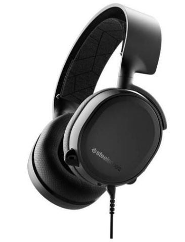 SteelSeries Arctis 3 (2019 Edition) All-Platform Gaming Headset for PC, PlayStation 4, Xbox One, Nintendo Switch, VR, Android, and iOS - Black | 61503