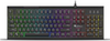 Genesis Thor 210 Gaming Keyboard RGB 7 Zone Backlight With USB and Audio Hub [Hybrid Perfection] Anti-Ghosting For All USB Devices - Black | NKG-1645