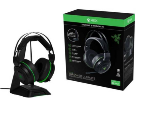 Razer Thresher Ultimate Wireless 7.1 Xbox Headset, Retractable Microphone, Xbox One | RZ04-01480100-R3G1