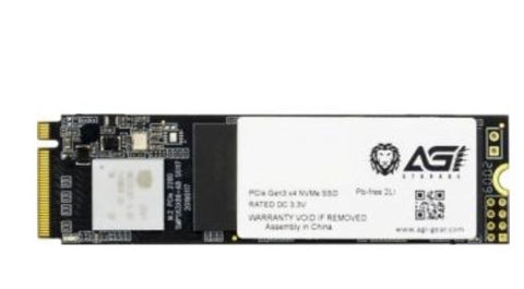 AGI AI218 2TB PCIe, 3D TLC, M.2 2280, PCIe Gen 3x4, Read / Write 3499 / 3075 MB/s, Solid State Drive SSD