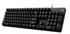 Logitech G413 SE Mechanical Gaming Keyboard, Wired USB Connection, PBT Keycaps, Tactile Mechanical Switches, 12 Function Key Media Controls, Numeric Keypad, Qwerty US, Black | 920-010437