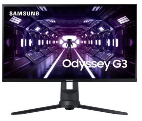 Samsung F27G35 Odyssey G3 Gaming Flat Monitor, Resolution 1920X1080 FHD, 144Hz, 16:9 Ratio, Borderless, Free Sync | LF27G35TFWMXUE