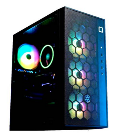 High-Performance Gaming PC - Core I5 10400F 4.3Ghz Boost , GTX 1660 OC Edition , 16GB RAM OC RGB , 500GB NVMe SSD + 1TB HDD , 650W Gold Rated PSU , RGB CPU Cooler