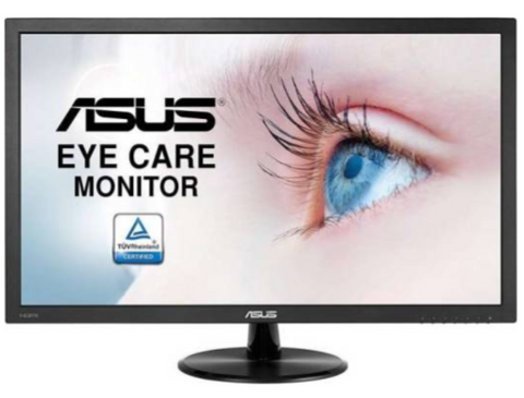 ASUS VP247HAE 23.6-Inch FHD (1920x1080), 60Hz, 178° Wide Viewing Angle Ultra-low Blue Light Monitor | 90LM01L0-B05170 / 90LM01L3-B02170
