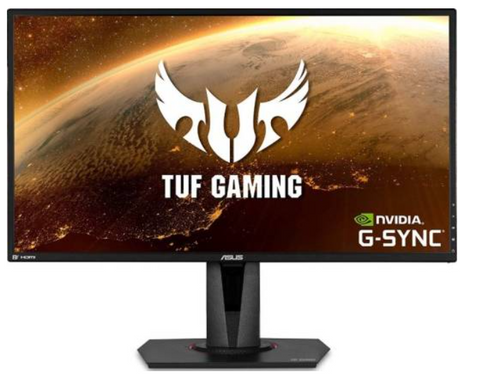 Asus TUF Gaming VG27AQ 27-Inches, 2560x1440 WQHD 2K Resolution, 165Hz 1ms, 2xHDMI/DisplayPort, Adaptive-Sync G-SYNC Compatible, Built-in Speakers, Widescreen IPS HDR10 | 90LM0500-B01370