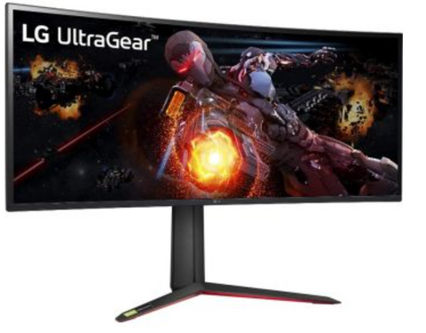 LG 34” UltraGear Nano IPS UltraWide QHD Gaming Monitor, 3440x1440 Resolution, 1ms Response Time, 144HZ Refresh Rate, VESA Display HDR 600, NVIDIA G-Sync Ultimate, Sphere Lighting 2.0 | 34GP950G-B