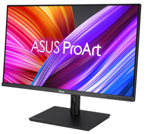 Asus ProArt PA328QV-AE 31.5'' WQHD IPS Monitor, 2560x1440 Display, 75Hz Refresh Rate, 5ms Response Time, 100% sRGB, Color Accuracy, Calman Verified, Ergonomic Stand, Black | 90LM00X0-B02370