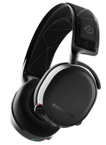 SteelSeries Arctis 7 Lossless Wireless Gaming Headset with DTS Headphone:X v2.0 Surround for PC and PlayStation 4, Black | 61505