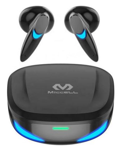 Miccell Wireless Buds IPG.S Headset For Gaming, BT 5.2 Zero Inductance Delay