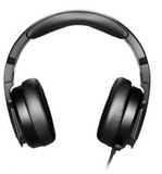 MSI Immerse GH61 7.1 Virtual Surround Sound Gaming Headset Built in ESS DAC & AMP, Retractable Microphone, Large - Black | S37-0400030-SV1