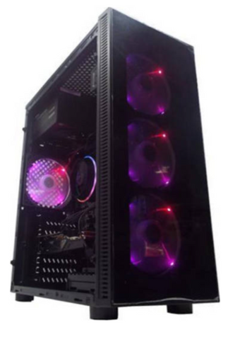 Best Budget Gaming PC - Intel Core i5-11400F, Nvidia GTX 1660 6GB, 16GB RAM 3600Mhz, 512GB SSD Nvme + 1TB HDD, 650w PSU, 4x 120mm RGB FAN