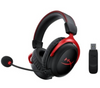 HyperX Cloud II 4 P5K4AA Wireless Gaming Headset, For PC / PS4 / Nintendo Switch, Battery Up to 30 Hours, 7.1 Surround Sound, Memory Foam, Detachable Noise Cancelling Mic, Black Red | HHSC2X-BA-RD/G